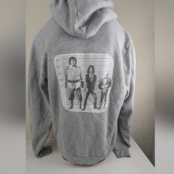 The Princess Bride Repurposed Grey Hoodie Large Andrea the Giant Large - Picture 1 of 8